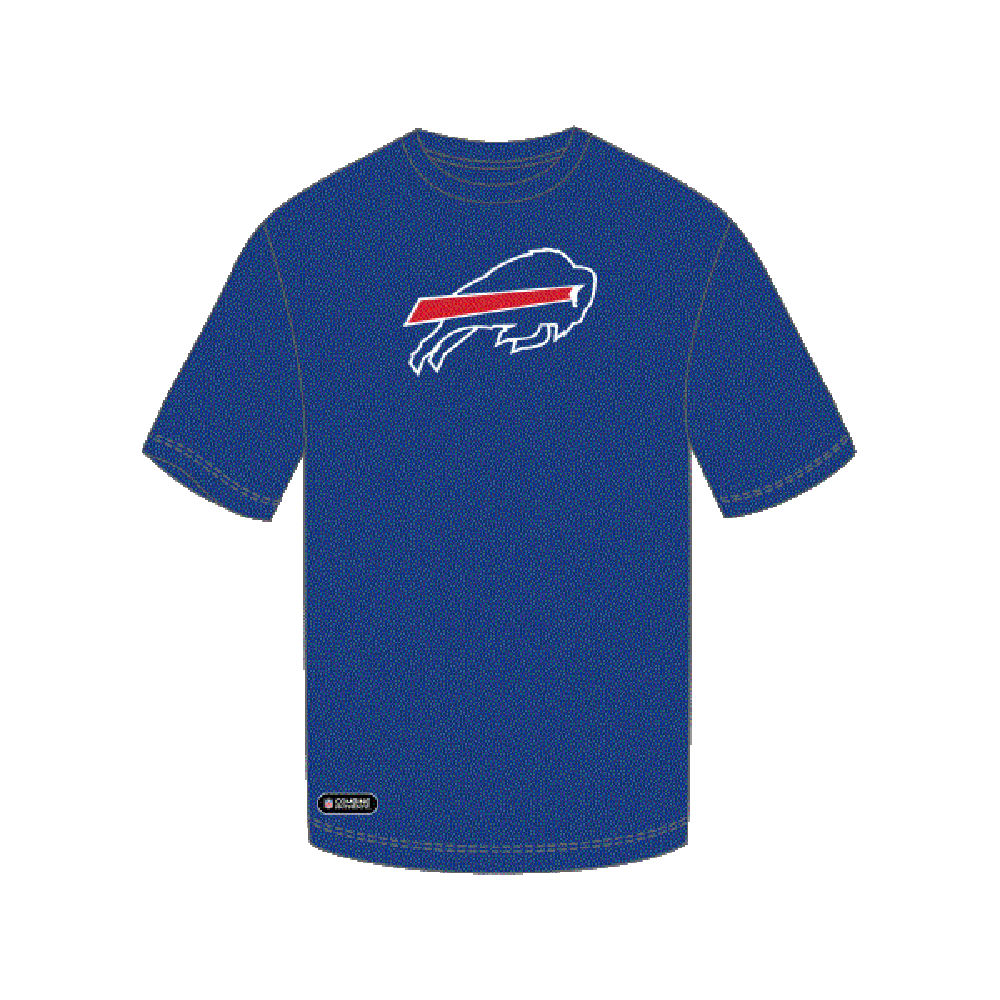 Outerstuff Men's Buffalo Bills Stadium Logo Short Sleeve Tee - Royal
