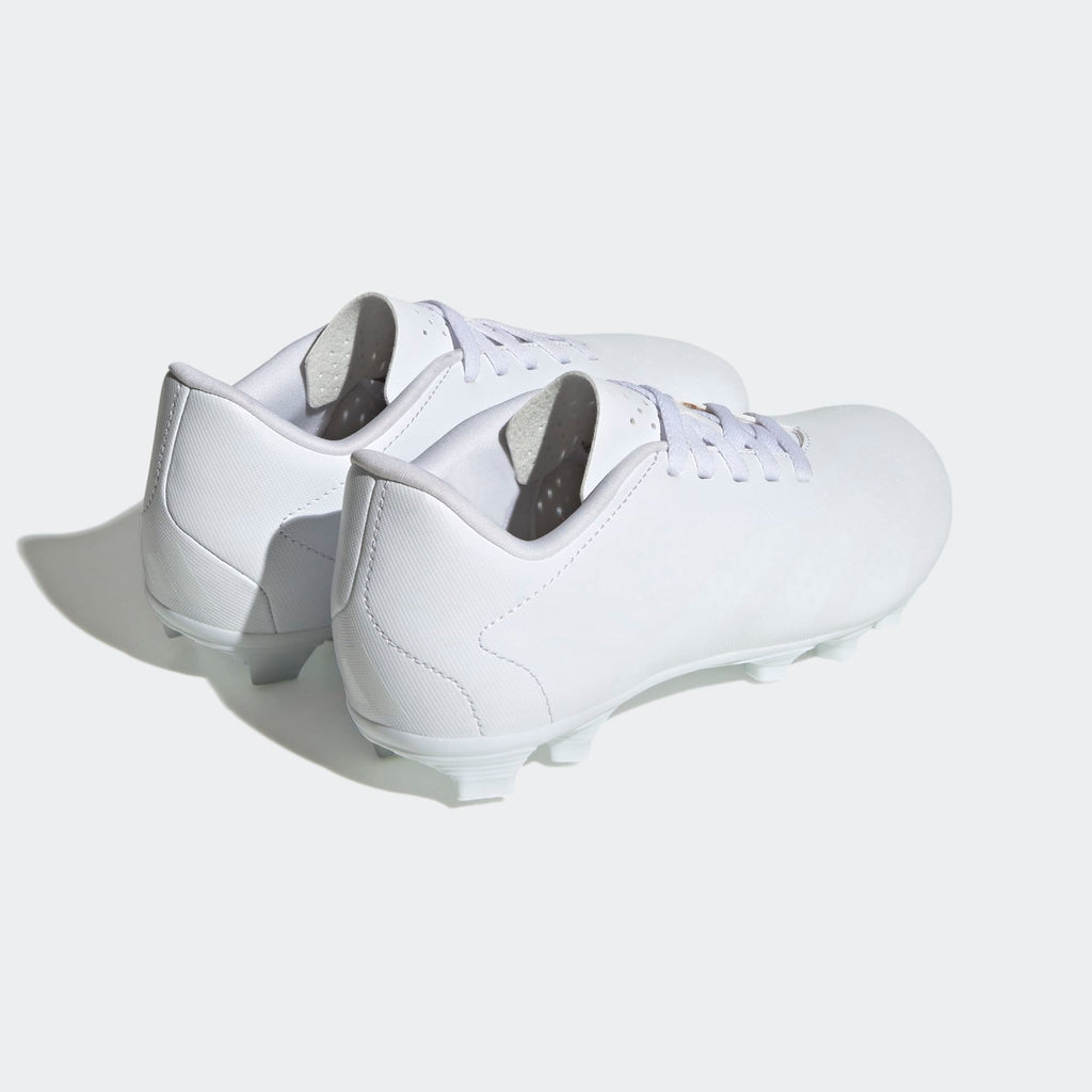 Adidas Predator Accuracy.4 Flexible Ground Soccer Cleats - White/Black