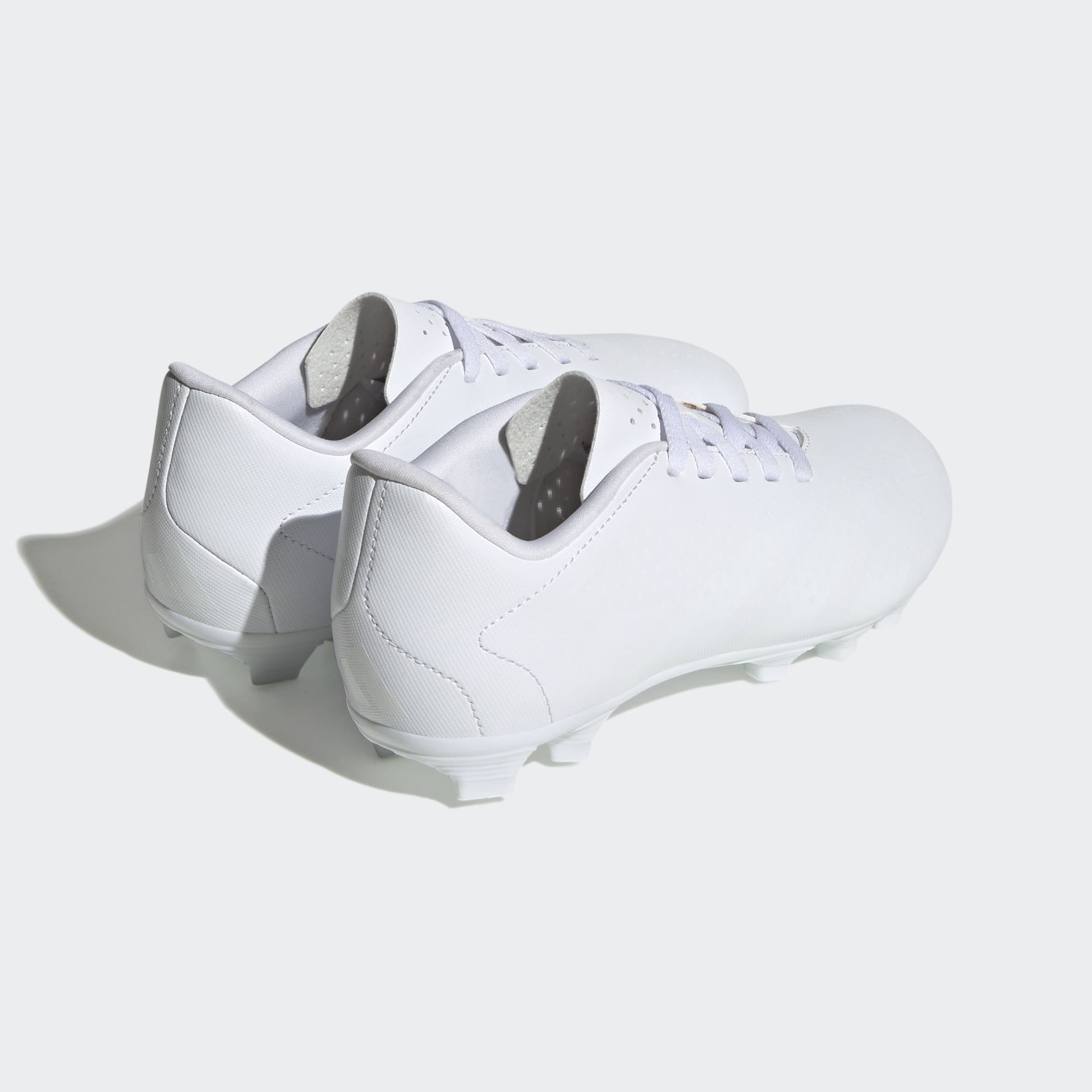 Adidas Predator Accuracy.4 Flexible Ground Soccer Cleats - White/Black