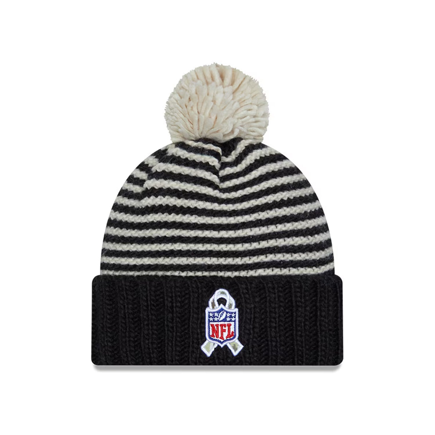 New Era Girl's Buffalo Bills Military Mark NFLSTS 23 Knit Hat - Black