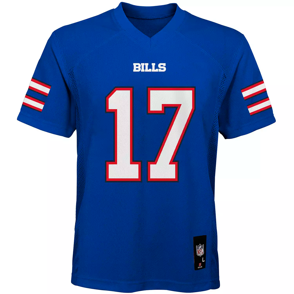 Outerstuff Boy'S Buffalo Bills Allen Josh Mid-Tier Jersey - Royal
