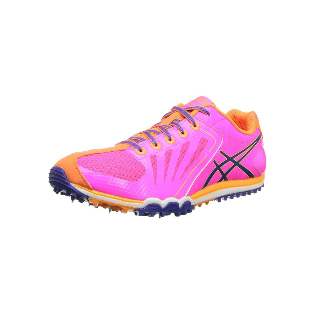 ASICS Women's Cross Freak Track Shoes - Magenta/Electric Blue/Hot Coral