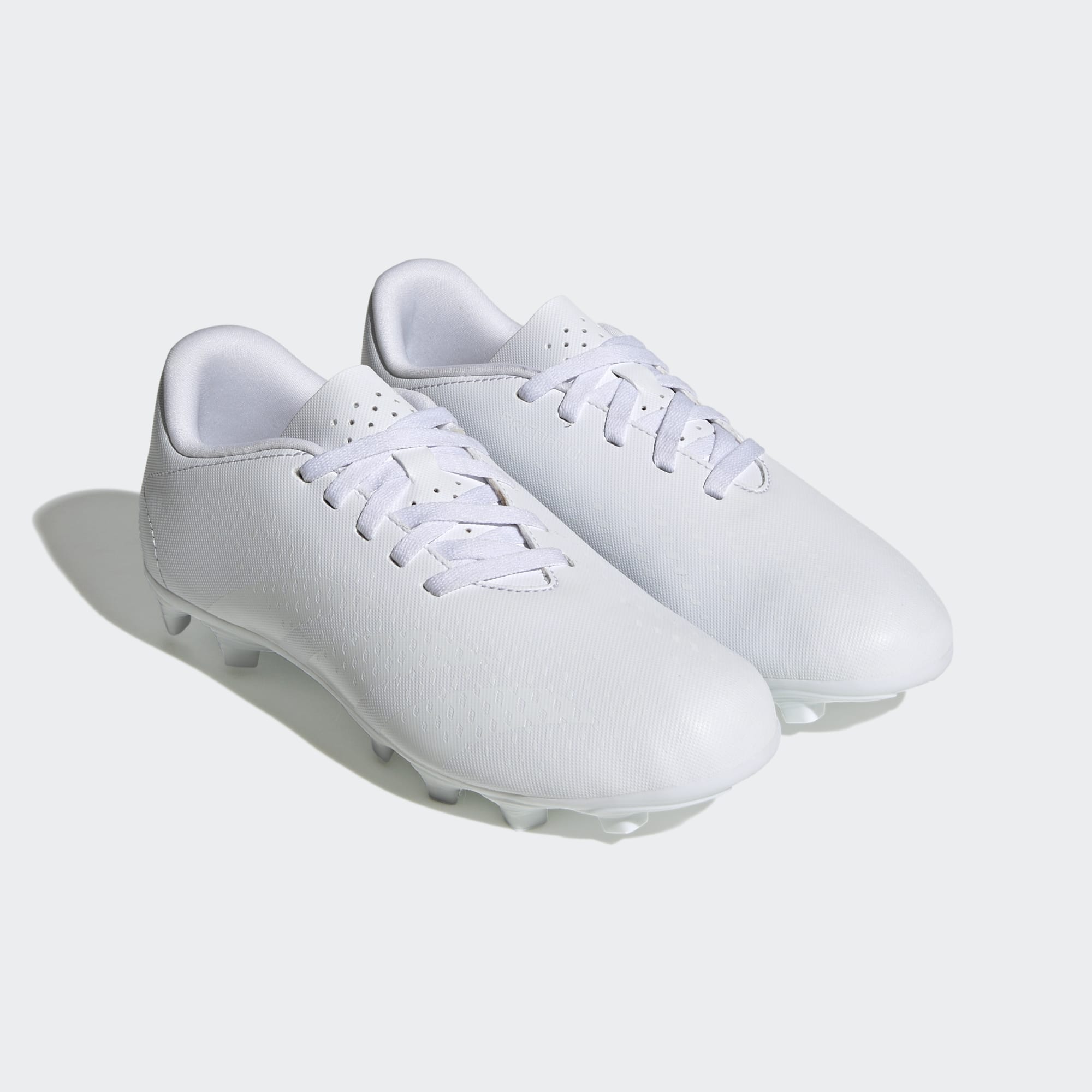 Adidas Predator Accuracy.4 Flexible Ground Soccer Cleats - White/Black