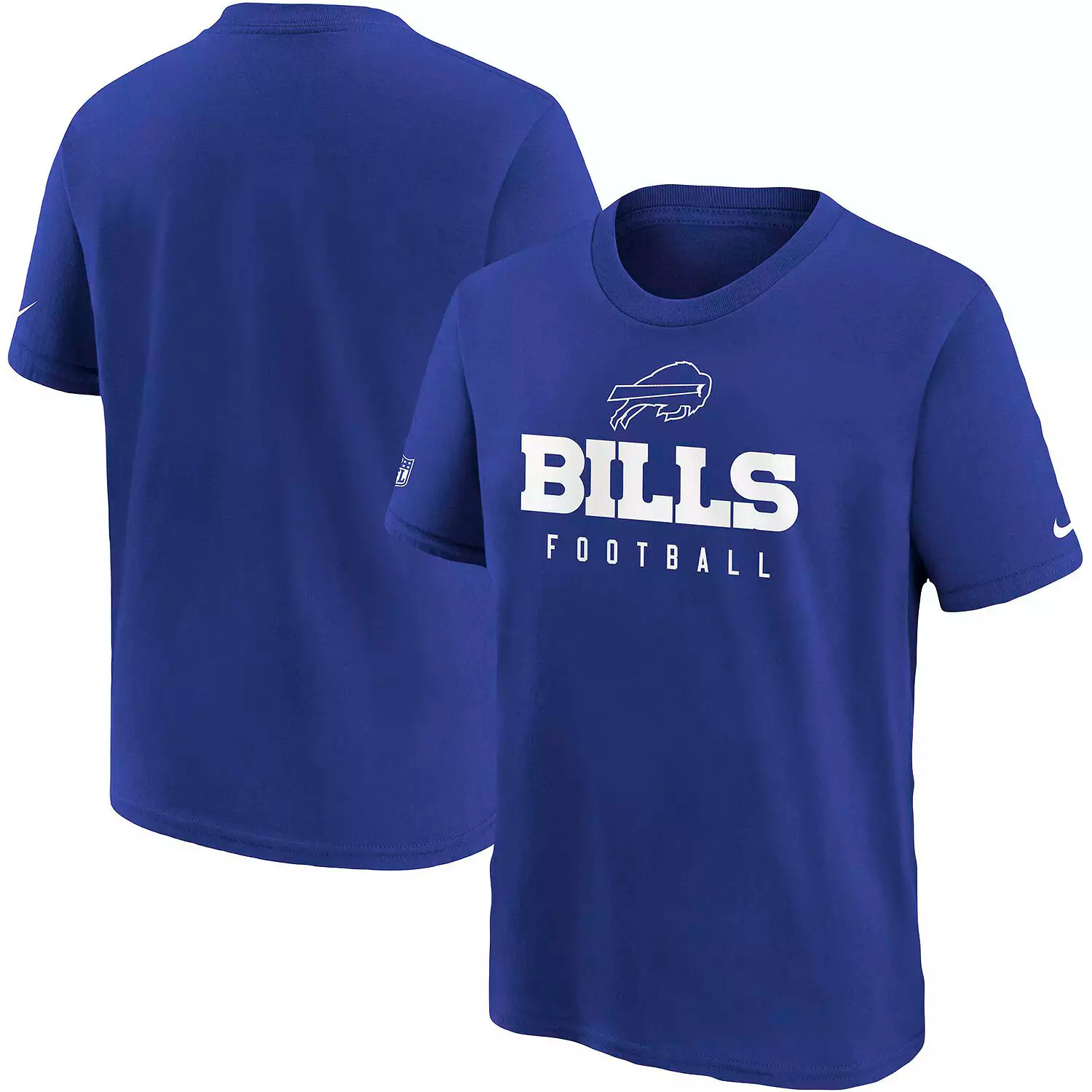 Outerstuff Boy's Buffalo Bills NK Team Issue CTN Short Sleeve Tee - Royal
