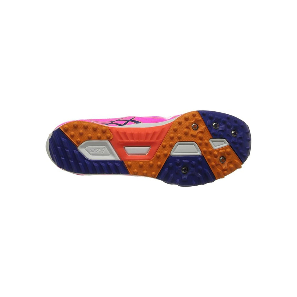 ASICS Women's Cross Freak Track Shoes - Magenta/Electric Blue/Hot Coral