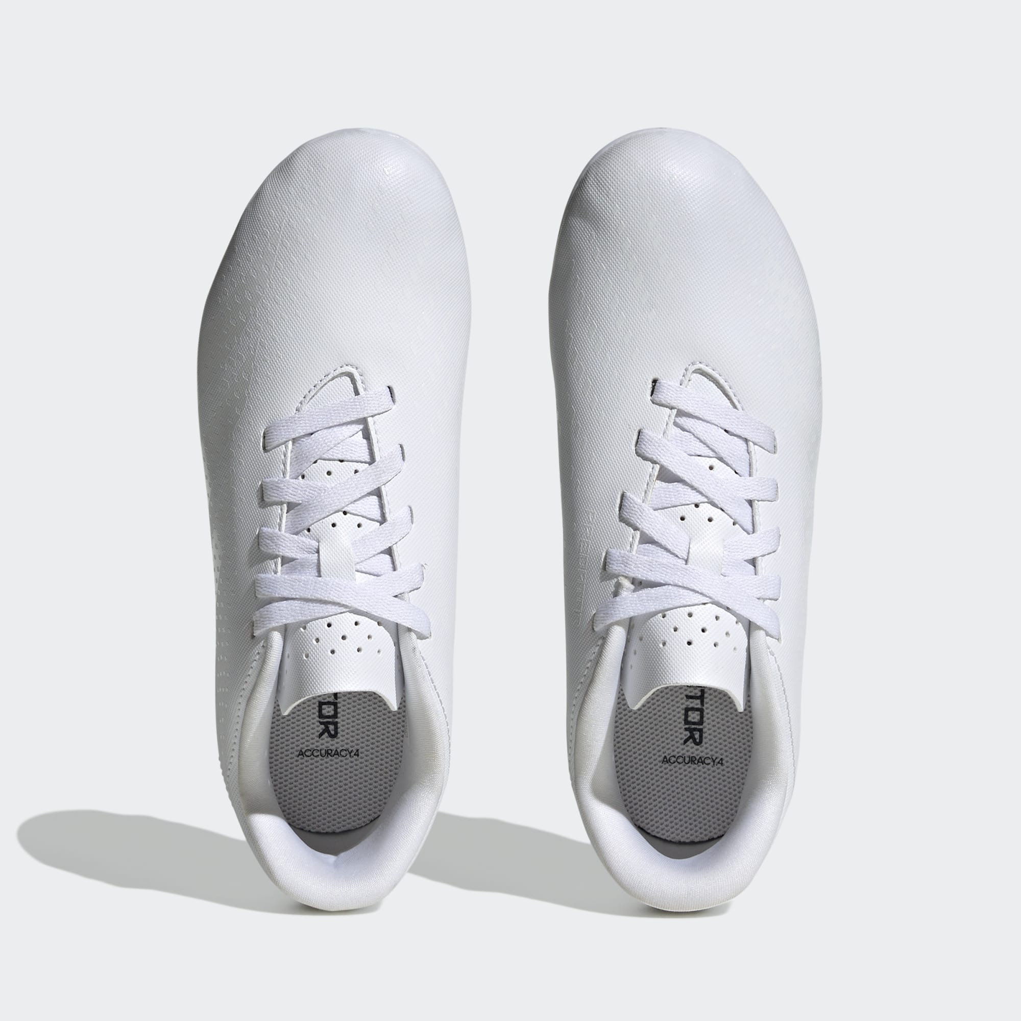Adidas Predator Accuracy.4 Flexible Ground Soccer Cleats - White/Black