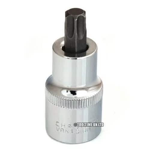 29Pc Torx Star Sockets & Bit Set Female E-Torx Crv Bits 1/4 3/8 & 1/2